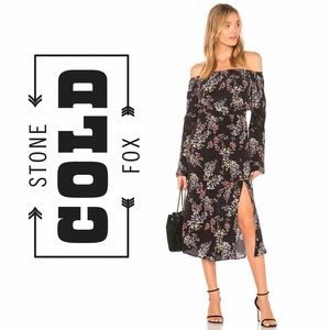 Stone Cold Fox Silk Nicholson Dress